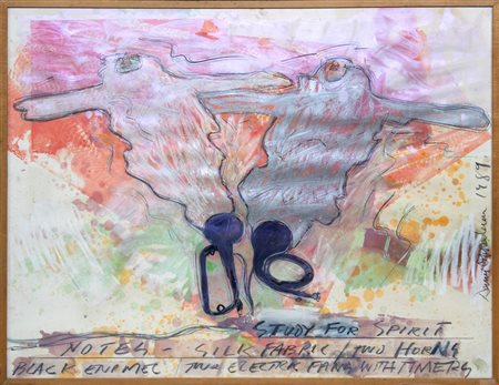 Dennis Oppenheim, Study For Spirit Notes ,1989