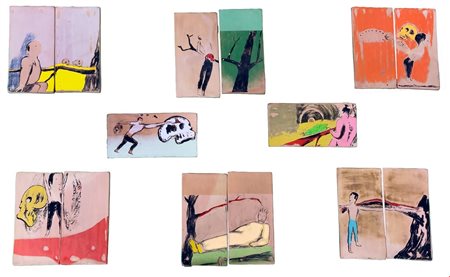 Enzo Cucchi, Eroè, 2003