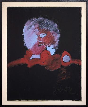 Tano Festa, Figure, 1983