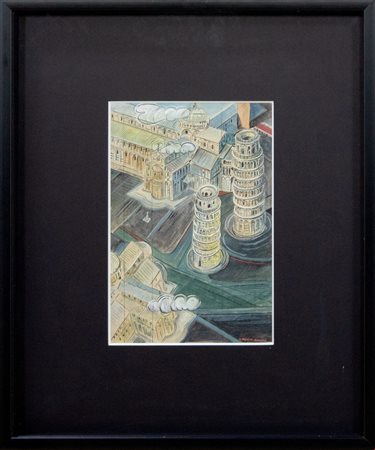 Uberto Bonetti, Pisa, anni Trenta
