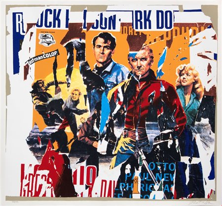 Mimmo Rotella, Senza titolo, anni Duemila