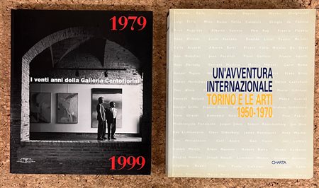 ARTE DEL DOPOGUERRA A TORINO E GALLERIA CENTOFIORINI - Lotto unico di 2 cataloghi