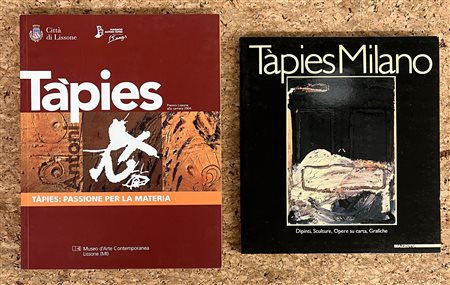 ANTONI TÀPIES - Lotto unico di 2 cataloghi