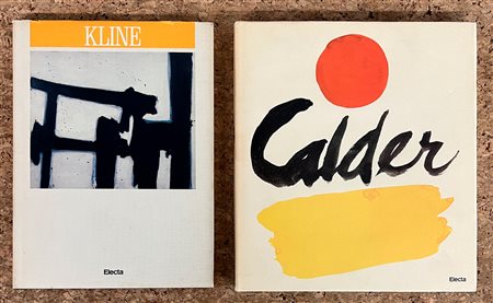 FRANZ KLINE E ALEXANDER CALDER - Lotto unico di 2 cataloghi
