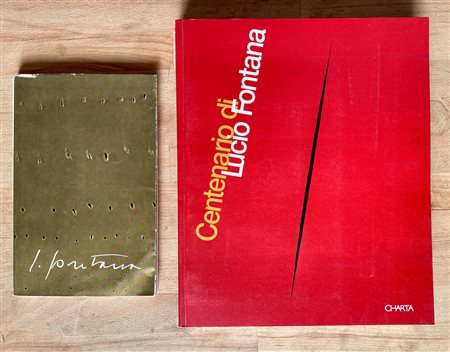 LUCIO FONTANA - Lotto unico di 2 cataloghi
