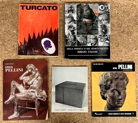 ARTE ITALIANA DEL DOPOGUERA - Lotto unico di 5 cataloghi