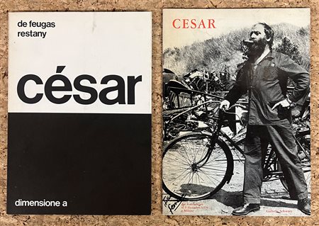 CÉSAR BALDACCINI - Lotto unico di 2 rari cataloghi