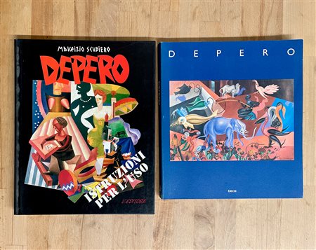 FORTUNATO DEPERO - Lotto unico di 2 cataloghi