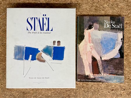 NICOLAS DE STAËL - Lotto unico di 2 cataloghi