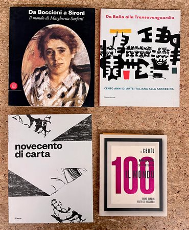 ARTE DEL DOPOGUERRA - COLLETTIVE - Lotto unico di 4 cataloghi