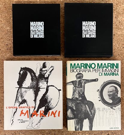 MARINO MARINI - Lotto unico di 3 cataloghi
