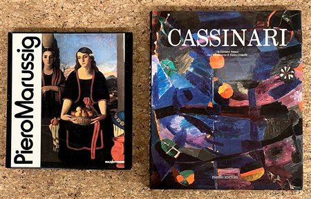 BRUNO CASSINARI E PIERO MARUSSIG - Lotto unico di 2 cataloghi