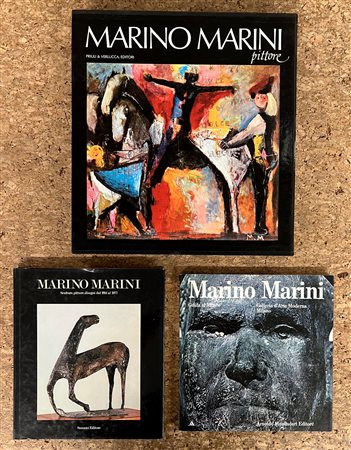 MARINO MARINI - Lotto unico di 3 cataloghi