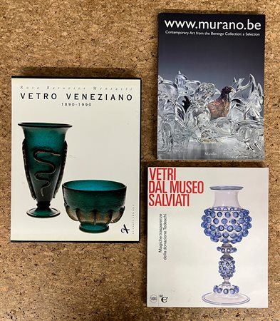 ARTE DEL VETRO  - Lotto unico di 3 cataloghi