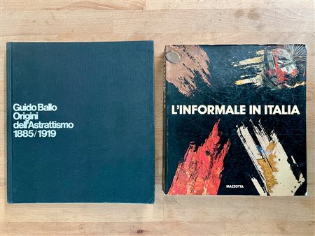 INFORMALE E ASTRATTISMO - Lotto unico di 2 cataloghi
