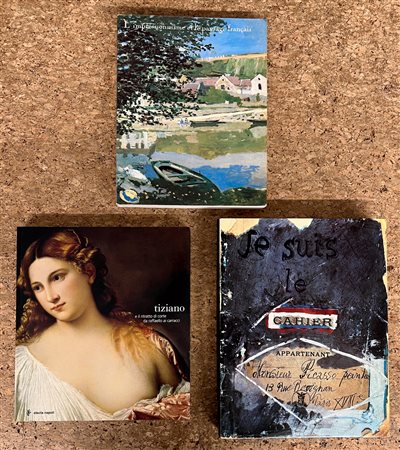 GRANDI MAESTRI DELLA STORIA DELL'ARTE - Lotto unico di 3 cataloghi