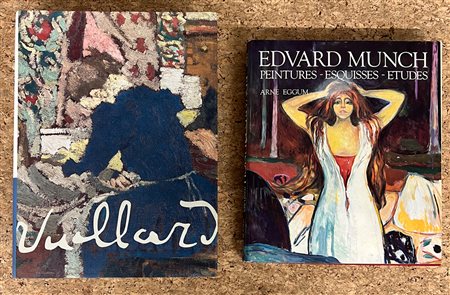 EDOUARD VUILLARD E EDWARD MUNCH - Lotto unico di 2 cataloghi