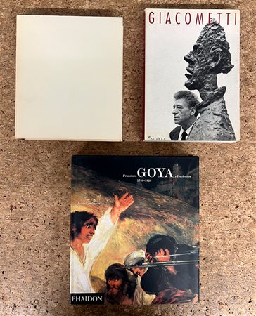 ALBERTO GIACOMETTI E FRANCISCO GOYA - Lotto unico di 3 cataloghi