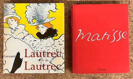 HENRI MATISSE E TOULOUSE-LAUTREC - Lotto unico di 2 cataloghi