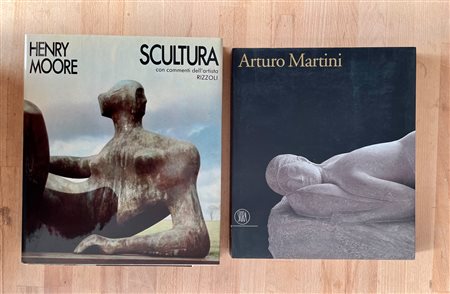 HENRY MOORE E ARTURO MARTINI - Lotto unico di 2 cataloghi