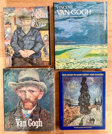 VINCENT VAN GOGH - Lotto unico di 4 cataloghi