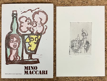 CATALOGHI CON OPERE ALL'INTERNO (MINO MACCARI) - Mino Maccari, 1970
