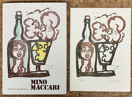 CATALOGHI CON OPERE ALL'INTERNO (MINO MACCARI) - Mino Maccari, 1970