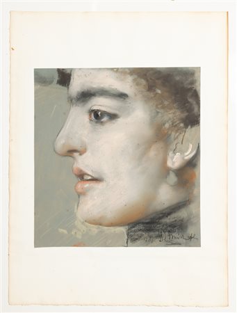 Francesco Paolo Michetti (firma_di) (Tocco da Casauria, 1851 - Francavilla al...