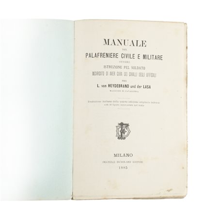 Manuale del Palafreniere Civile e Militare (1885)