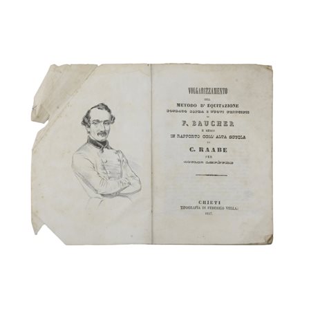 Trattato di Equitazione - Metodo Baucher (Chieti, 1857)