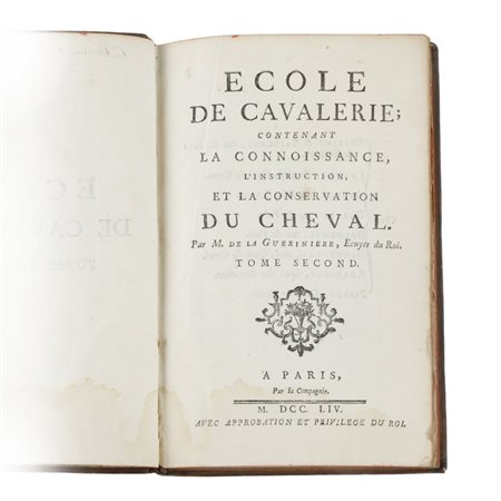 Ecole de cavalerie: contenant la connoissance, l’instruction, et la...