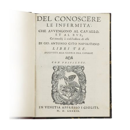 Anatomia del cavallo infermità et suoi rimedii del signor Carlo Ruini...