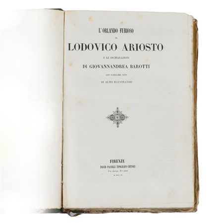 Ludovico Ariosto - L'Orlando Furioso (1840)