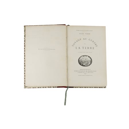 Jules Verne - Voyage au centre de la Terre (Ed. Hetzel)