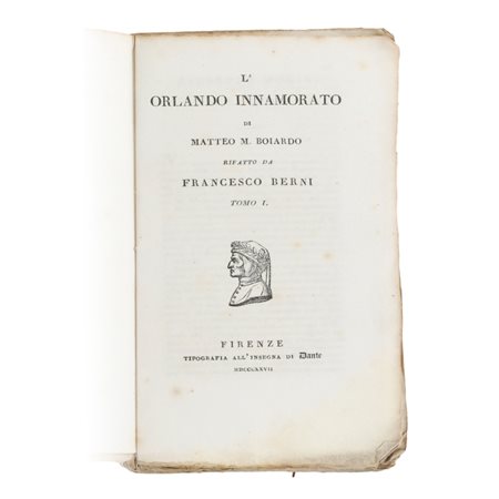 Boiardo / Berni - L'Orlando Innamorato (1827) (Vol. 1 e 2)