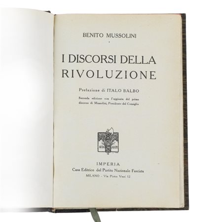Benito Mussolini - I Discorsi della Rivoluzione
