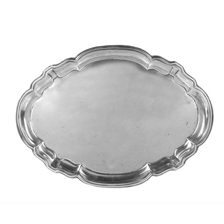 Vassoio in Argento mistilineo Missaglia