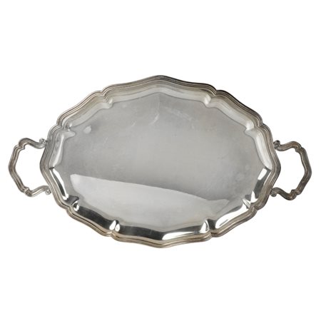 Vassoio in Argento 800 sagomato