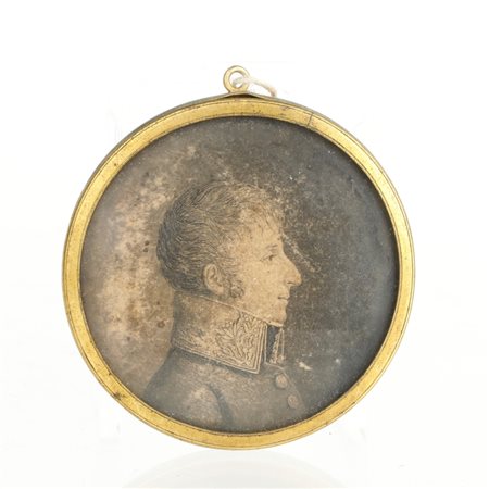 Miniatura di ritratto di uomo