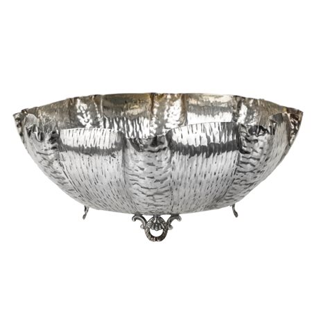 Ciotola in argento 800 sagomato