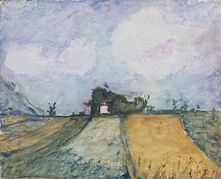 Arturo Tosi “Paesaggio” 1953