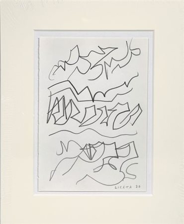 Riccardo Licata “Senza titolo” 1977