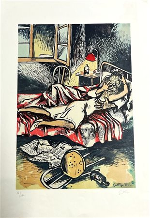 Renato Guttuso “Addio alle armi”