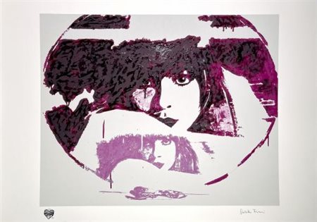 Giosetta Fioroni “Doppio Liberty Violet”