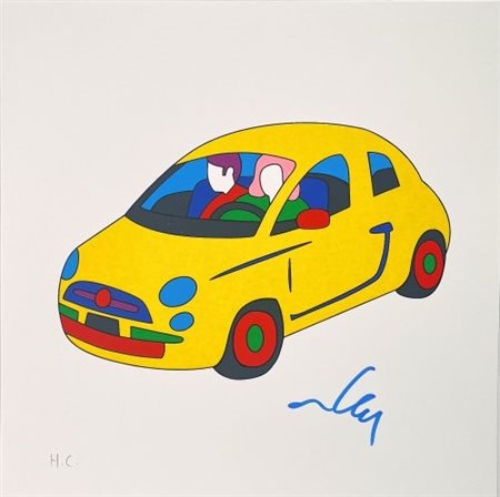 Marco Lodola “500 gialla”