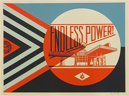 Obey Shepard Fairey “Endless Power Petrol Palace” 2019