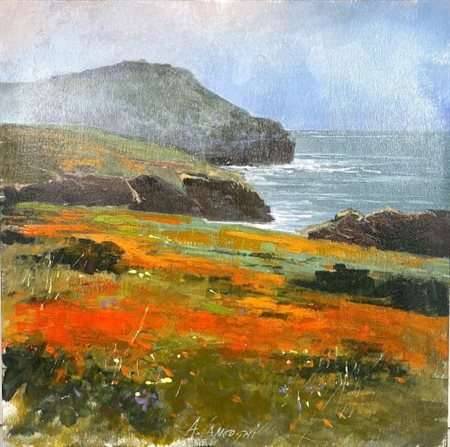 Agostino Cancogni “Scorcio sulla baia”