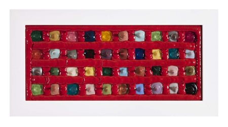 Luca Moretto Jesolo 1976 017/14 "COLOR DROPS / MINI - Rosso" 2014 Acrilico,...