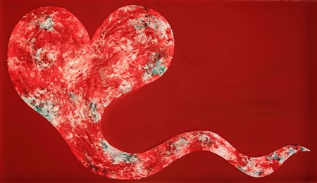 Giovanni Boldrini Cascina 1952 Il cuore fuggente 2015 Mista su tela 90x160...