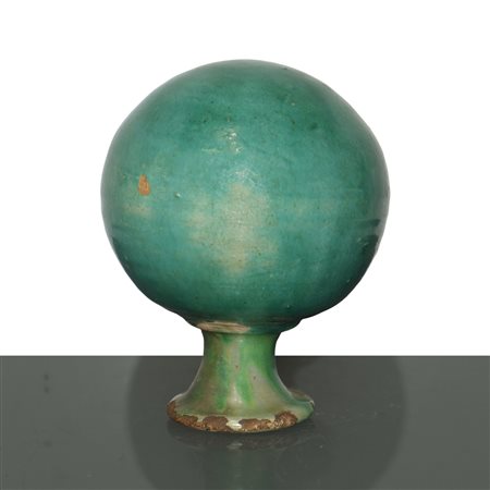 Boccia caposcala in maiolica di Caltagirone